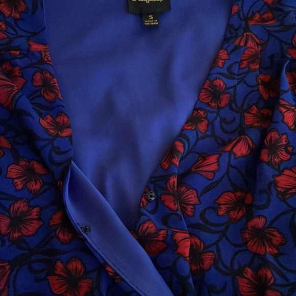 Disney Snow White Short Sleeve Floral Print High/Low Dress Small - Picture 4 of 12